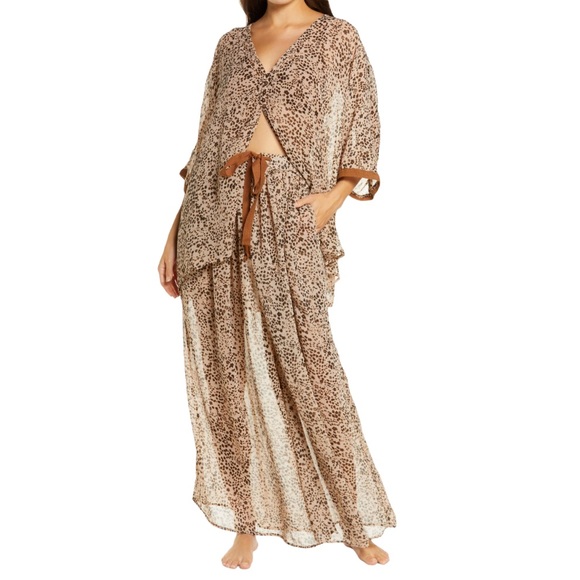 Free People Sleepin In Set Shirt and Pants Pajamas - Picture 1 of 14